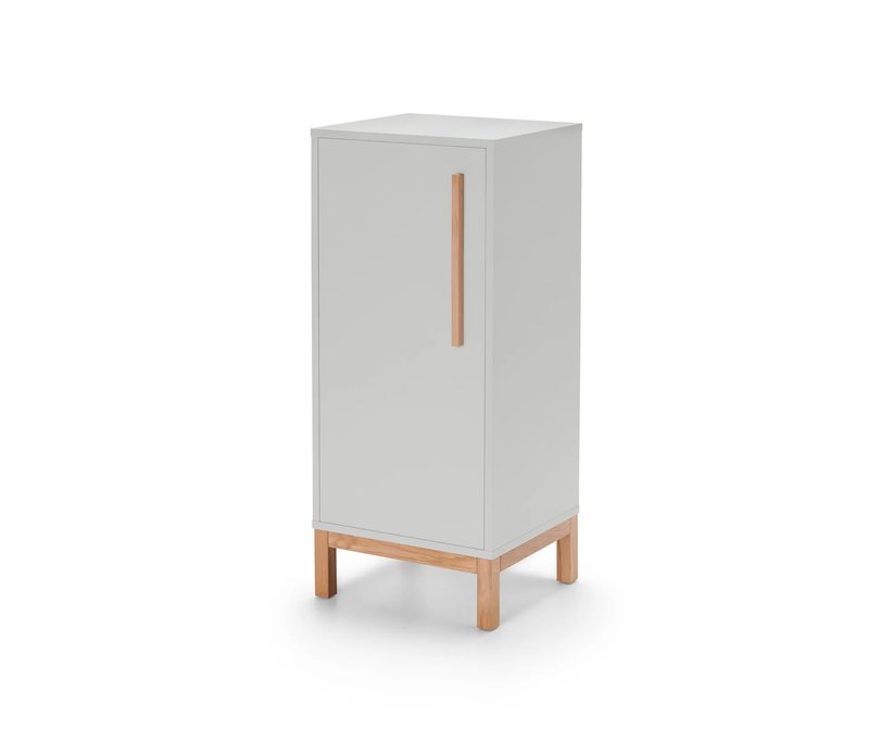 Tchibo - Flacher Bad-Beistellschrank »Eklund« - 39x35x90cm - hellgrau -