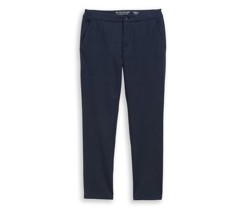 Tom Tailor Ttrupert Regular Smart Jogger Hose - Herren - Gr. 38/34 - blau