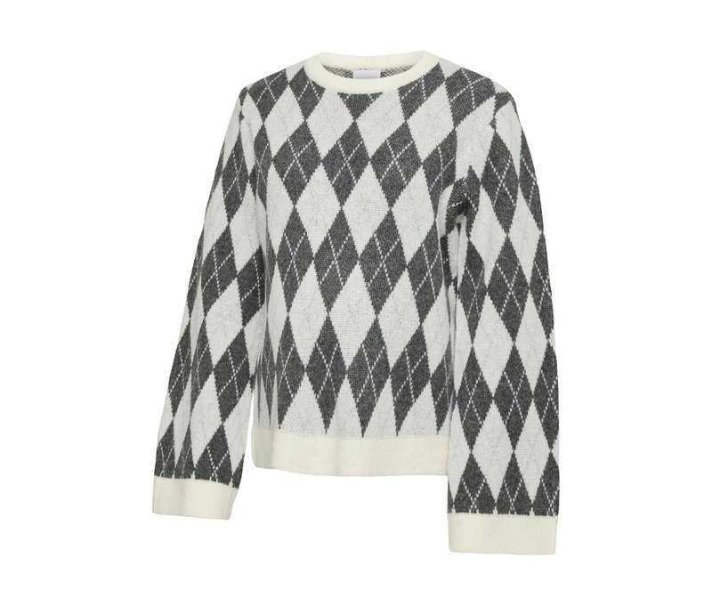 Mamalicious Strickpullover »Argyle Vita« - Damen - Gr. S