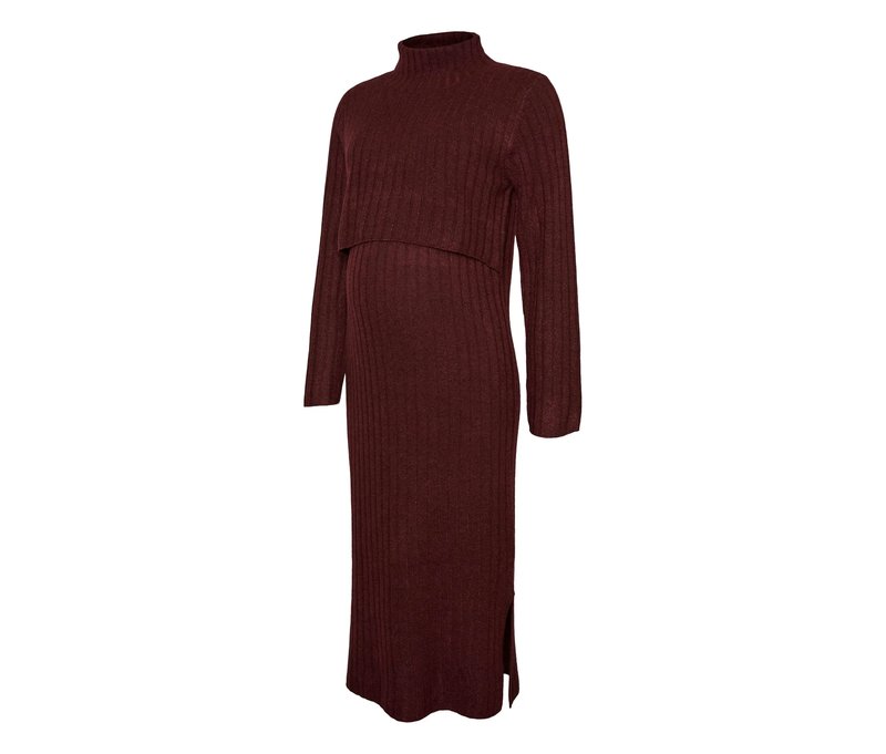 Mamalicious Midi-Strick-Kleid »Suniva« - Damen - Gr. XL