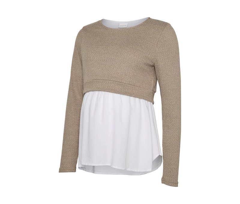Mamalicious Mix-Top »Meloni June« - Damen - Gr. S