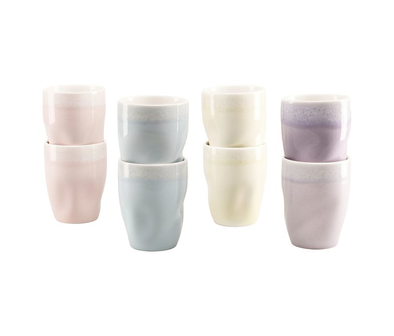 Tchibo - creaTable Kaffeebecher-Set »Squeezy Maytim« - mehrfarbig