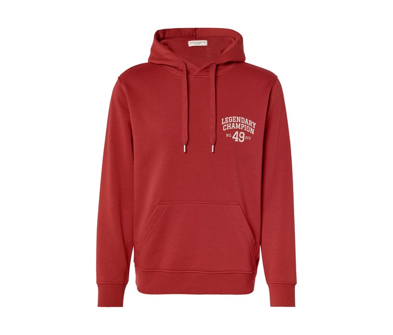 Tchibo - Hoodie - Herren - Gr. 4XL - rot/print
