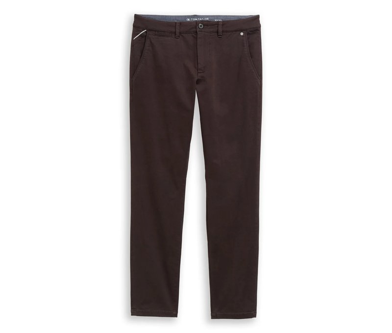 Tom Tailor Ttsimon Slim Chino Hose - Herren - Gr. 32/32 - braun