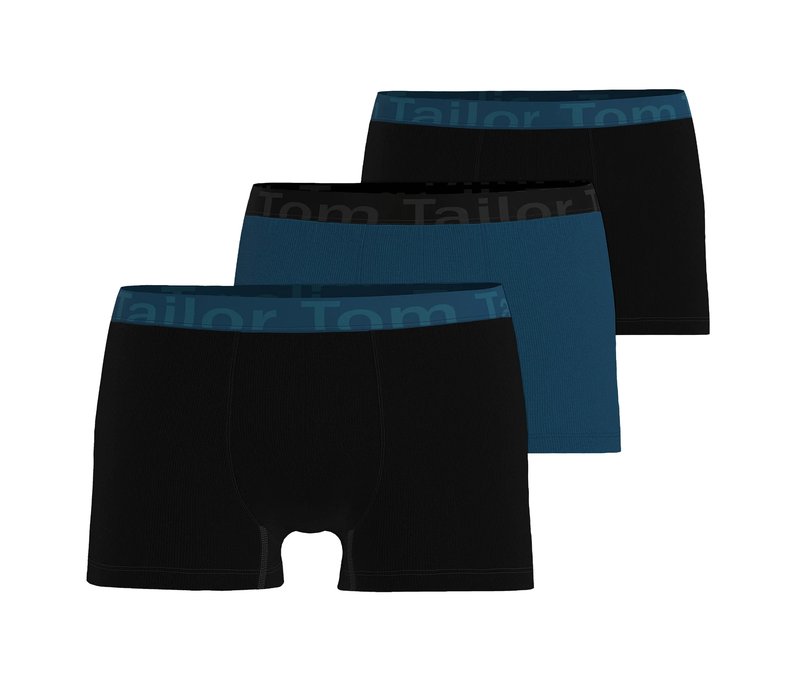 3 Tom Tailor Slipboxer »Buffer« - Herren - Gr. Xxl/8 - dunkelblau