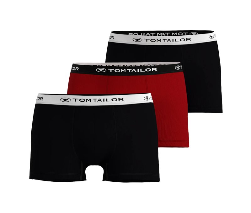 3 Tom Tailor Slipboxer »Buffer« - Herren - Gr. Xxl/8 - dunkelgrün