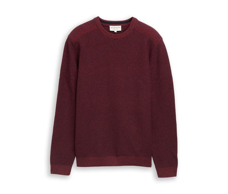 Tom Tailor Strickpullover - Herren - Gr. S - dunkelblau