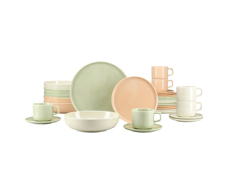Tchibo - creaTable Service »Session Romance« - mehrfarbig
