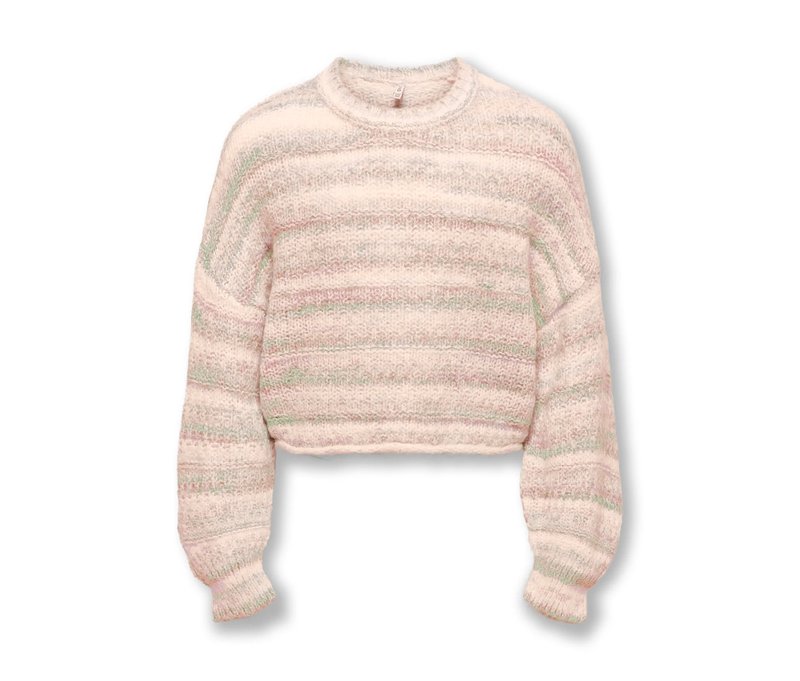 Tchibo - Only Girls Gola Strickpullover - Mädchen - Gr. 146/152 - beige