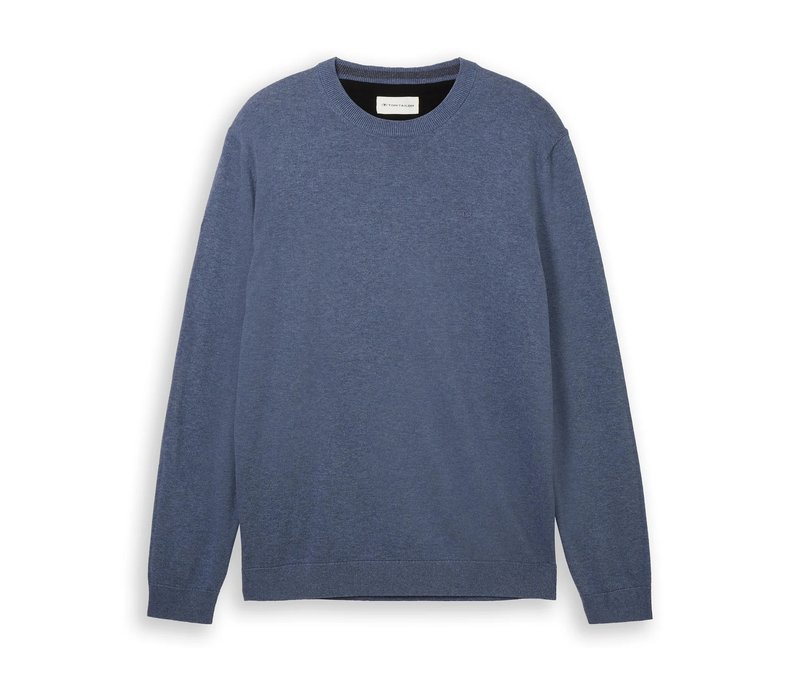 Tom Tailor Strickpullover - Herren - Gr. S - blau