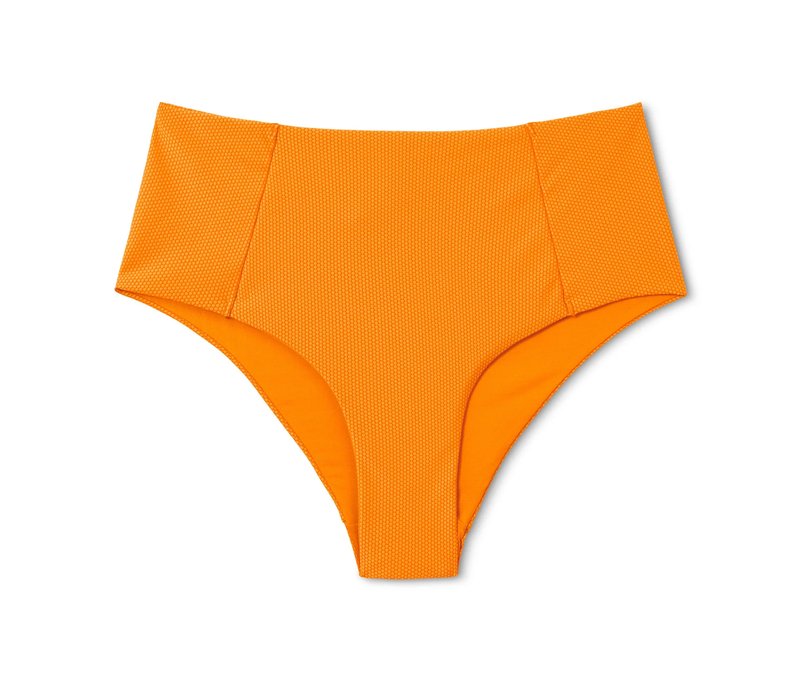 Tchibo - Bikinislip mit strukturierter Oberfläche - Damen - Gr. 36 - orange