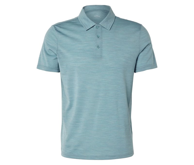Tchibo - Poloshirt - Herren - Gr. S - türkis