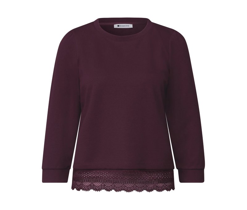 Street One 3/4-Jerseyshirt - Damen - Gr. 42