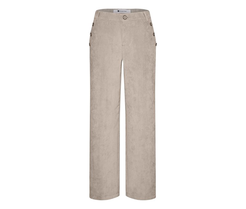 Street One Cordhose - Damen - Gr. 46 - braun