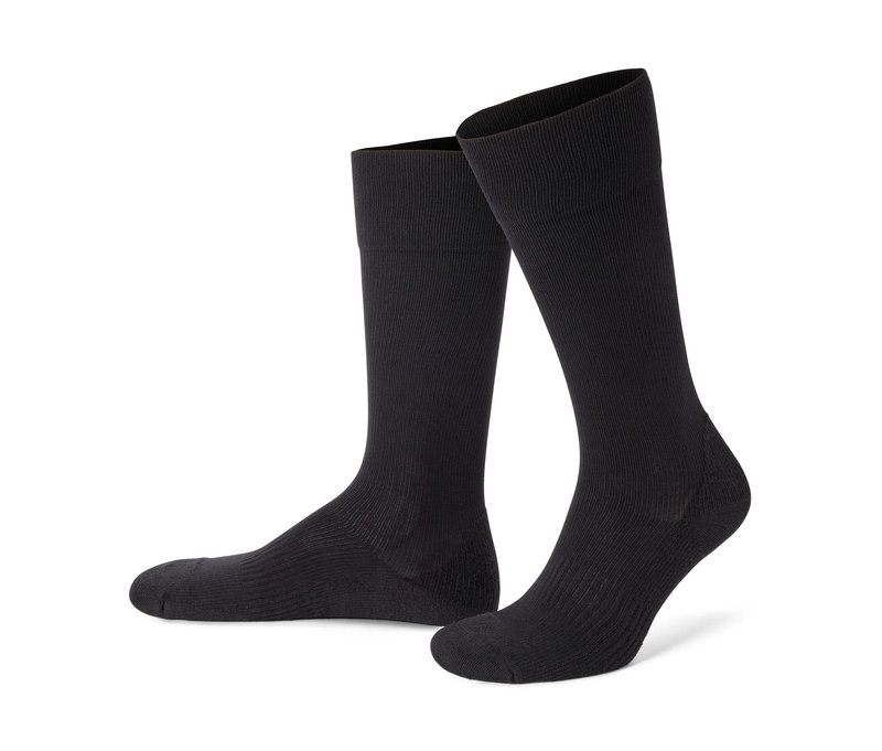 Tchibo - 1 Paar Sport-Kompressionsstrümpfe - Unisex - Gr. 43-46 - schwarz