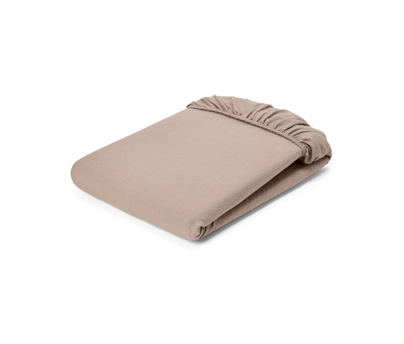 Tchibo - Biber-Spannbettlaken - taupe