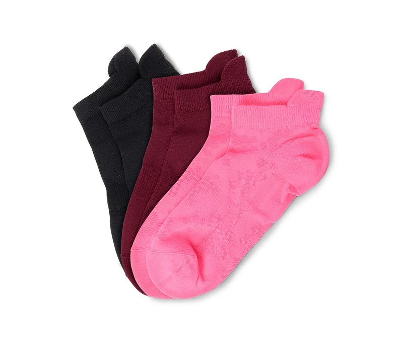 Tchibo - 3 Paar Sportsocken - Unisex - Gr. 39-42 - schwarz/print