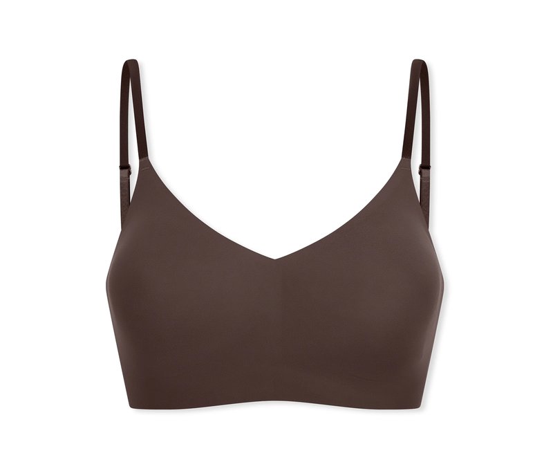 Schiesser Invisible Bustier mit Pads - Damen - Gr. 42 - braun
