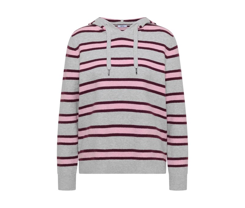 Tchibo - Cecil Strick-Hoodie - Gr. M - mehrfarbig