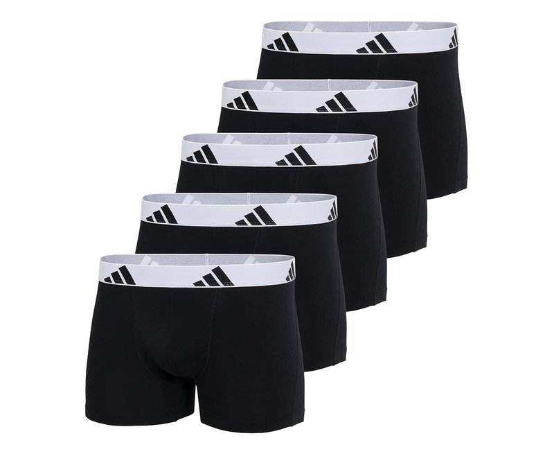 Tchibo - 5 adidas Active Flex Cotton Slipboxer - Herren - Gr. L/6 - schwarz