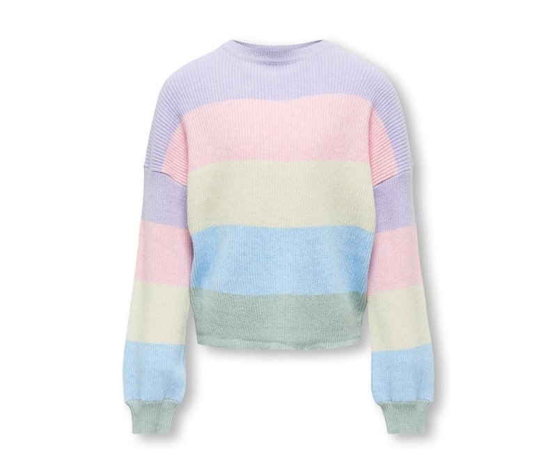 Only Girls Sandy Strickpullover - Mädchen - Gr. 122/128 - rosé