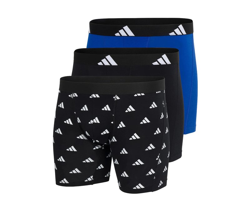 3 adidas Active Flex Cotton Slipboxer - Herren - Gr. Xl/7 - schwarz/print