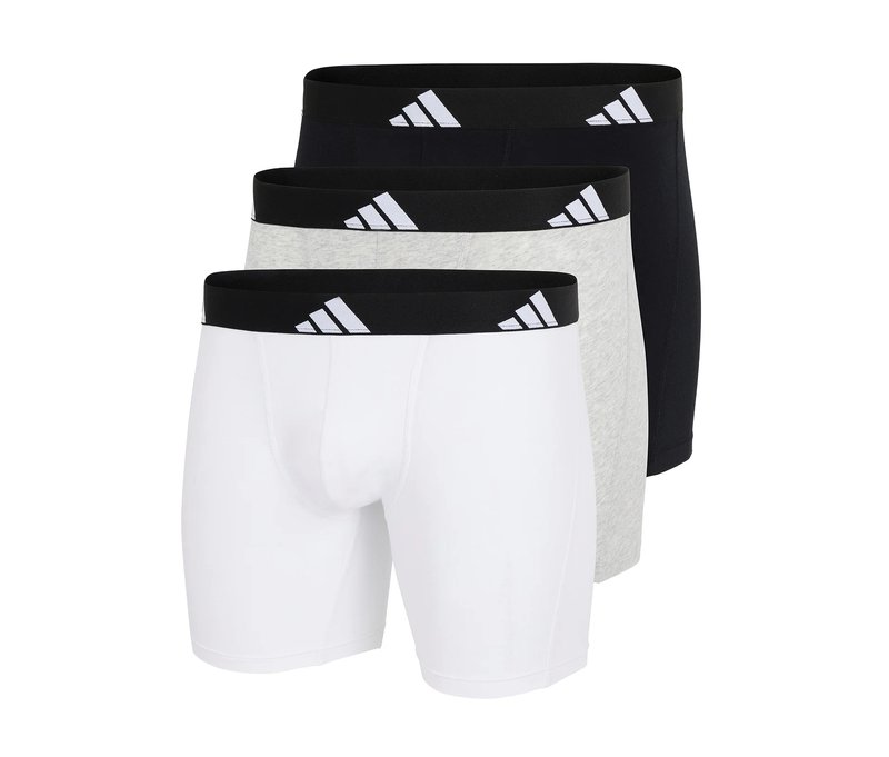 3 adidas Active Flex Cotton Slipboxer - Herren - Gr. S/4 - schwarz