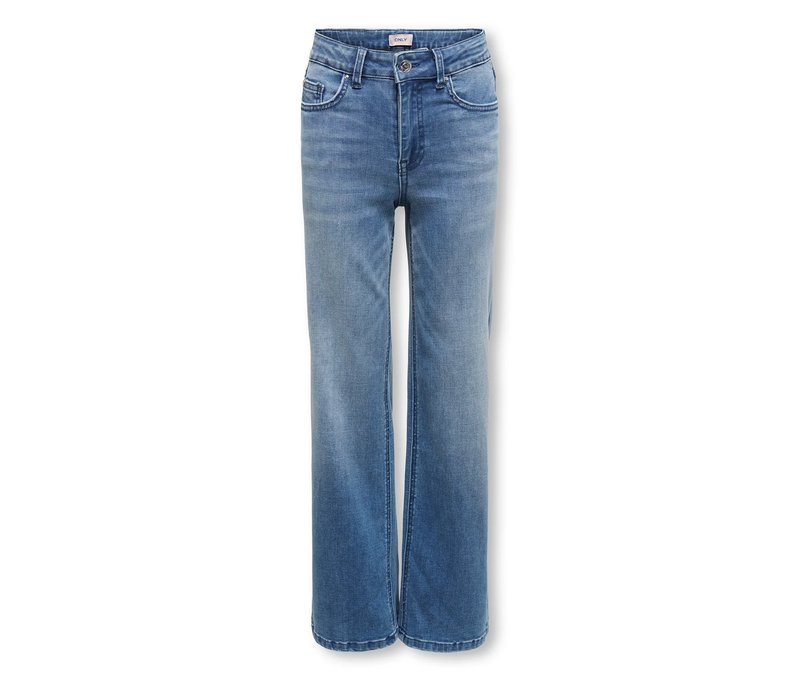 Only Girls Juicy Wide Jeans - Mädchen - Gr. 140 - dunkelblau