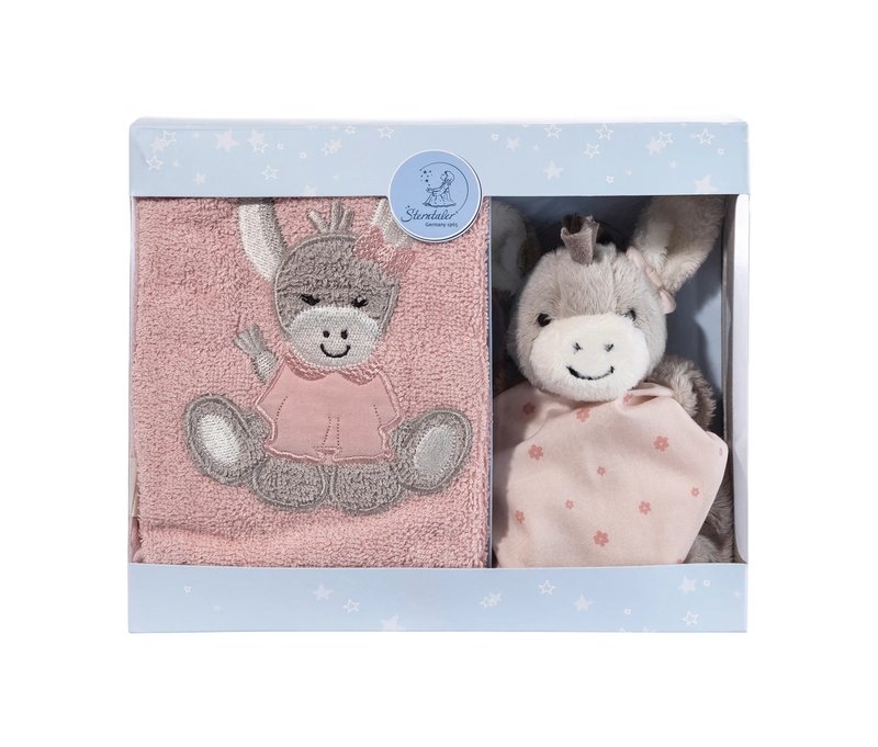 Sterntaler Geschenkset »Esel Emmi Girl« - rosé