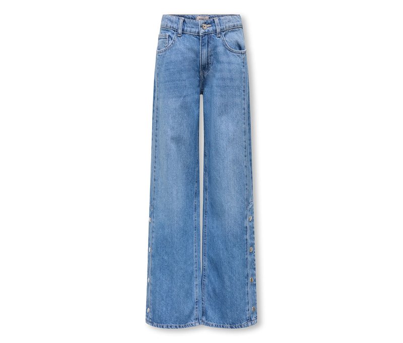 Only Girls Hope Denim wide - Mädchen - Gr. 128 - dunkelblau