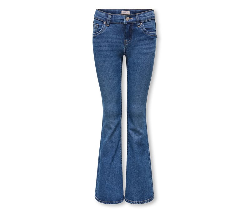 Only Girls Phoebe Flared-Jeans - Mädchen - Gr. 158 - dunkelblau
