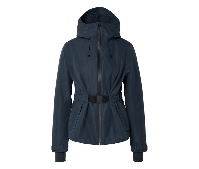 Tchibo - Skijacke mit Gürtel - Damen - Gr. 44 - dunkelblau