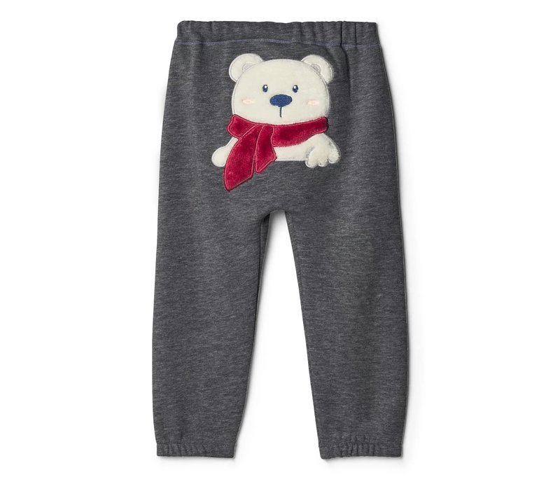 Tchibo - Baby-Sweathose mit Plüsch-Applikation - Baby - Gr. 86/92 - magenta