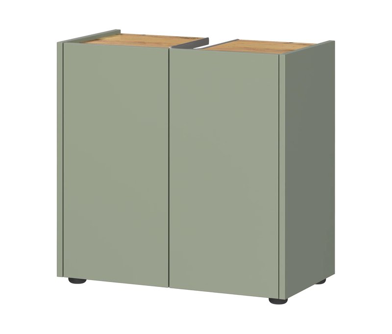 Tchibo - Waschbeckenunterschrank »Wadena« - 60x60x34cm - braun -