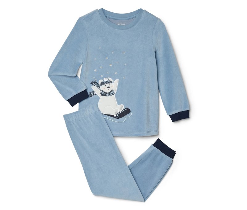 Tchibo - Kinder-Nicki-Pyjama - Baby - Gr. 86/92 - dunkelblau