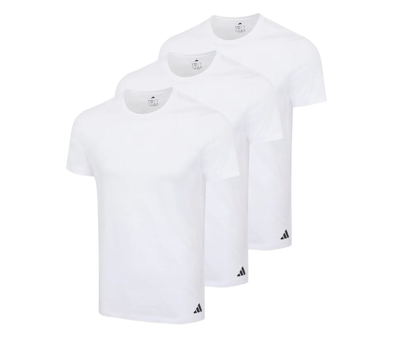 3 adidas Active Core T-Shirts - Herren - Gr. Xl/7 - weiß