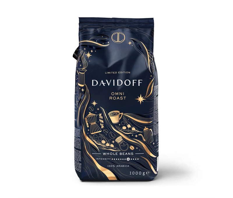 Tchibo - Davidoff Café Omni Roast Limited Edition - 1 kg Ganze Bohne - Intensität: 8/12