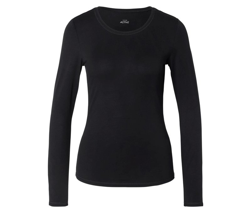 Tchibo - Thermoshirt - Damen - Gr. L - schwarz
