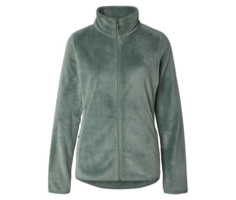 Tchibo - Thermo-Plüschjacke - Damen - Gr. M - grün