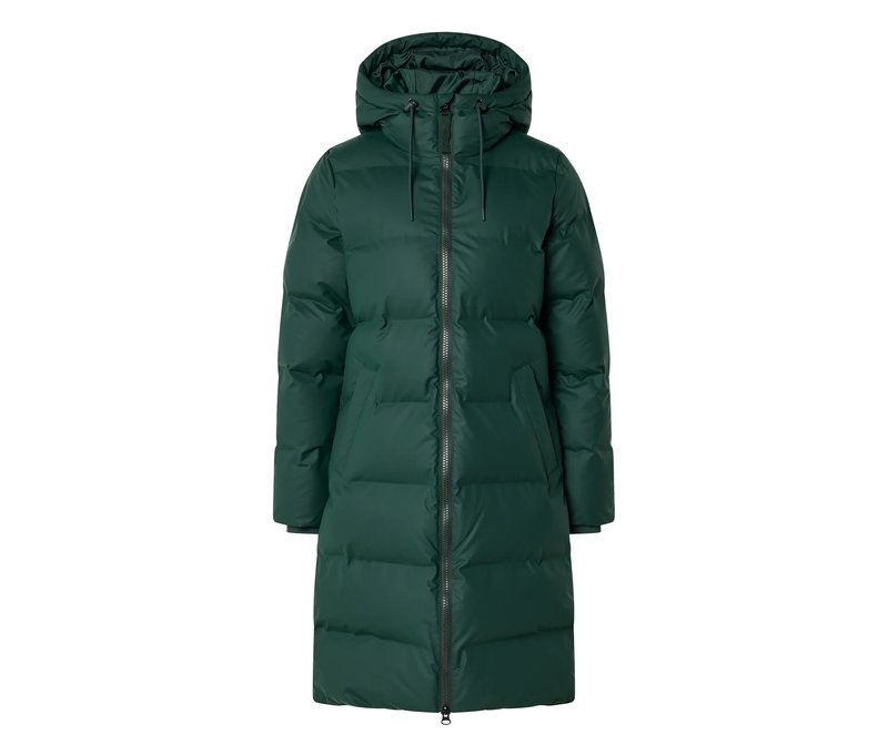 Tchibo - Winter-Regenmantel - Damen - Gr. 44 - dunkelgrün