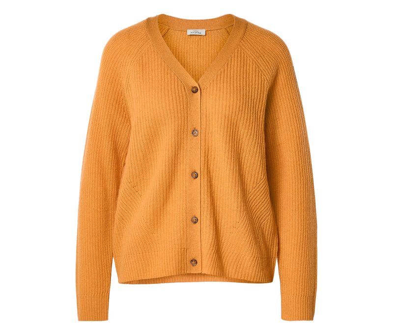 Tchibo - Merino-Cardigan - Damen - Gr. XL - gelb