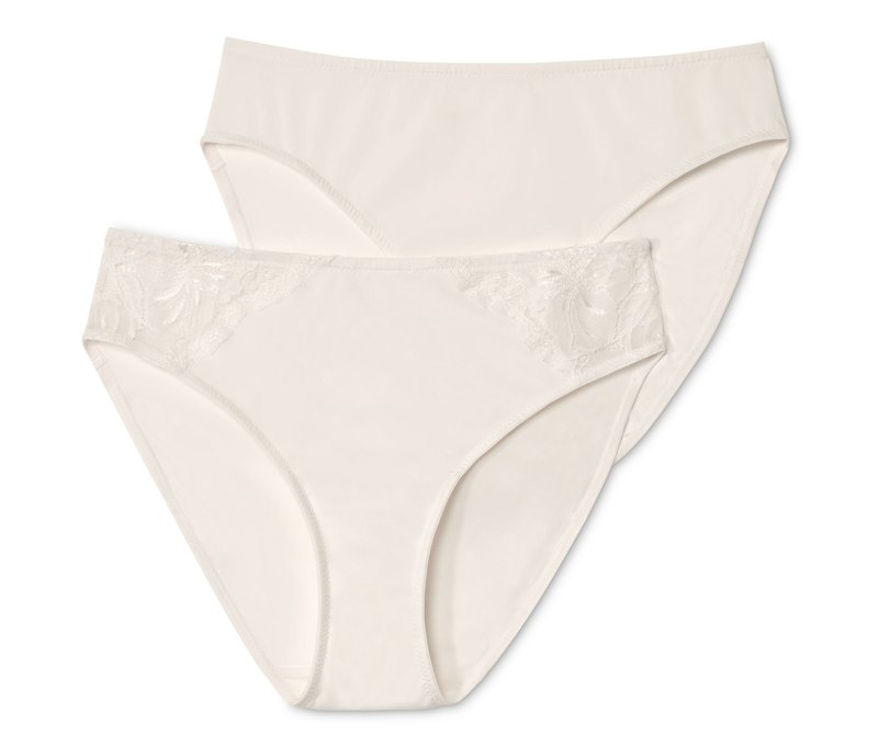 Tchibo - 2 Slips - Damen - Gr. XXL - creme