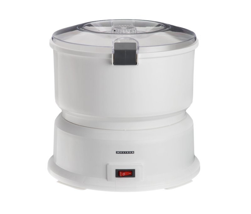 Tchibo - Kartoffelschäler-und-Salatschleuder - weiß