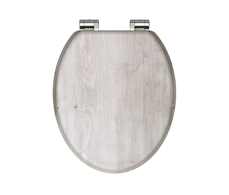 Tchibo - MDF WC-Sitz Light wood - grau