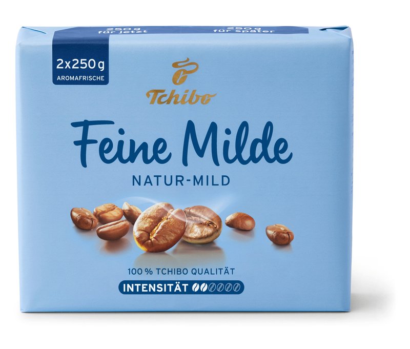 Tchibo - Feine Milde - 500 g Gemahlen - Intensität: 2/6