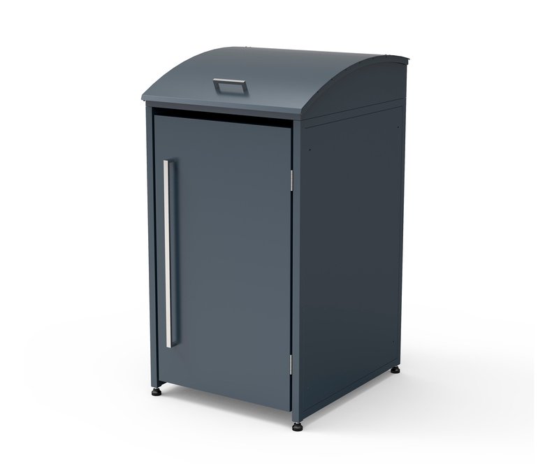 Tchibo - Mülltonnenbox - 72x83x135cm - anthrazit - Stahl