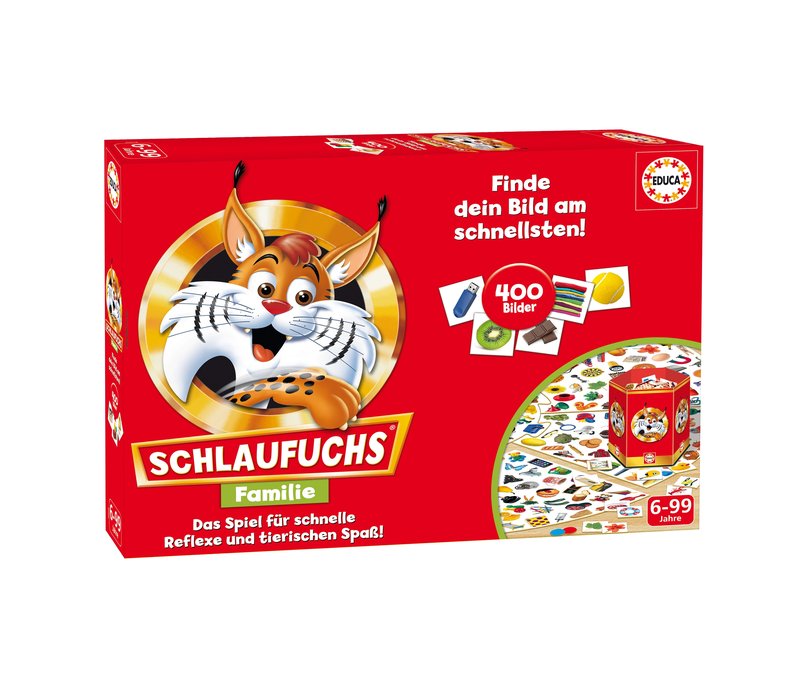 Tchibo - Spiel »Schlaufuchs Familie« - mehrfarbig
