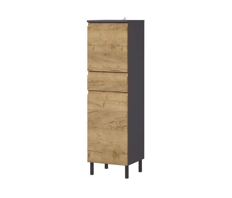 Tchibo - Schrank »Salinas« - 34x34x120cm - braun - Holz