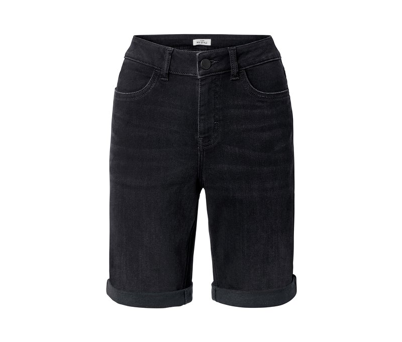 Tchibo - Bermuda Jeans ‒ Fit »Lea« - Damen - Gr. 40 - blau