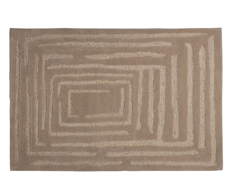 Tchibo - Woood Teppich »Alicia« - braun